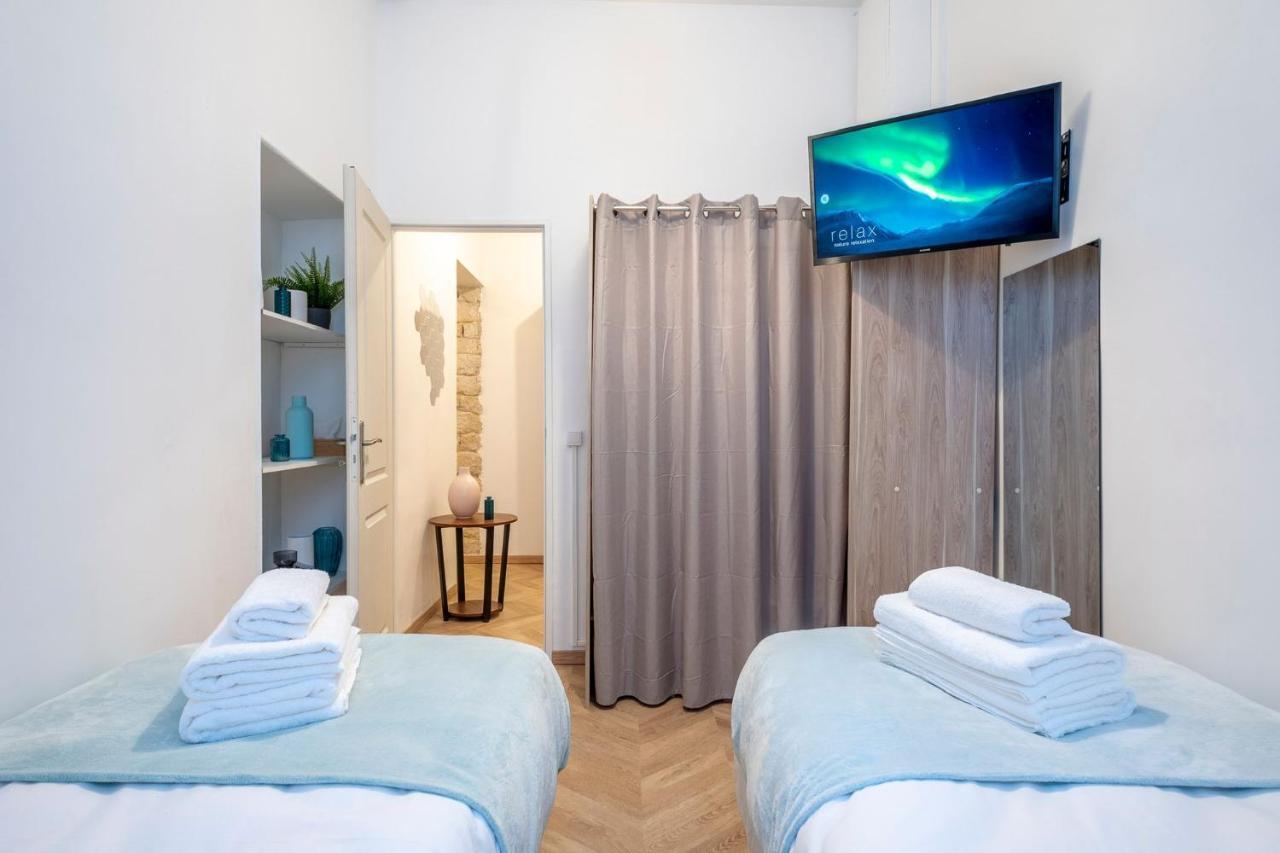 Bohemian Flat - Lovely Marais Parigi Esterno foto